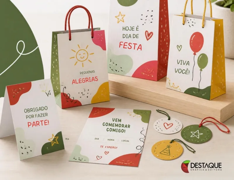 Sacolas de papel personalizadas