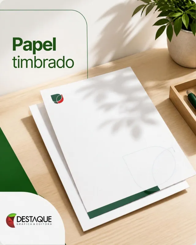 Papel timbrado personalizado